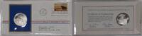 Exonumia Sterling Postmasters of America Commem Silver Medal FDC Rural America -