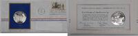 Exonumia Medal Postmasters of America Commem Silver Colonial Communications/Pamphlet -