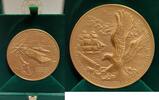 Exonumia Bronze US Mint 3 Inch Medal - Bicentennial of US Navy 1775-1975 UNC in OGP -