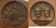 Exonumia Bronze Medal Civil War Centennial Battle of Vicksburg 1863/Gens. Grant-Pemberton -