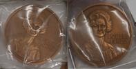 Exonumia Bronze US Mint 3 Inch Medal - Lady Bird Johnson UNC in OGP -