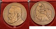 Exonumia Bronze Victor Hugo/Lamourdedieu French Medal in Original Velvet Case -