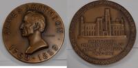 Exonumia Bronze James Smithson 2.5 Inch Medal, Bicentennial-w/Spots in MACo Box -