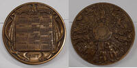 Exonumia Bronze Medal 3 Inch Dia./Salute Old Glory Calendar Medal by MACo. AU -
