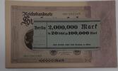 Banknoten Mark Germany (Weimar Republic) 100K Bank Notes 20 Consecutive UNC w/Wrapper -
