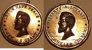 Exonumia Medal Grant/Colfax Election 1868 Campaign HR EX RARE PF DeWitt# USG 1868-13 -