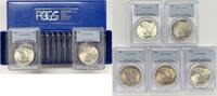 USA Dollar Peace Silver Roll-Lot of 20 PCGS MS 63 (Box B) -