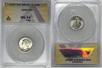 USA Dime Mercury 10c Coin ANACS MS 65 FB -