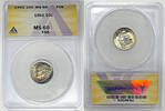 USA Roosevelt Dime 10c Coin Colorful Tone ANACS MS 65 FB -