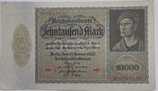 Banknoten 10000 Mark Issue Germany (Weimar Republic) Reichsbanknote P#70 VF or Better -
