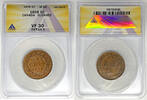 Kanada Large Cent Canada 1c Coin ANACS VF 30 Details Cleaned -