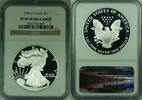 USA 1996-P American Proof Silver Eagle $1 NGC PF 69 Ultra Cameo (49) -