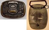 Collectibles Washington, DC Police 125th Anniversary Solid Brass Belt Buckle -