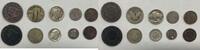 USA Half Dime US Type Coin Collection Lot of 10 Damaged Seated Liberty C14 -