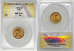 USA Cent VDB Lincoln Wheat Coin ANACS MS 64 RB Looks Nicer -
