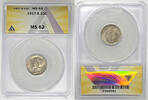 USA Dime 1917-S Mercury 10c Coin ANACS MS 62 -