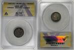 Kanada 10 Cent Canada Coin ANACS AU 50 Grafffiti-Cleaned -