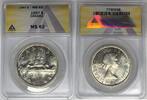 Kanada Dollar Canada Silver Coin ANACS MS 62 -