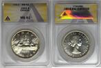 Kanada Dollar Canada Silver Coin ANACS MS 61 -