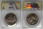 Kanada Dollar Canada Silver Coin Toned ANACS MS 63 Looks Great -