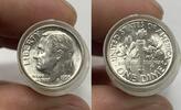USA Dime Roosevelt Silver 10c Coin BU/UNC Roll-50 Coins -