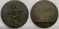 Collectibles 1918 France 1917- World War 1, By M. Lordonnois 1919 Medal, 2.5 Inch 3 OZ -