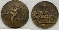 Exonumia Medal Society Of Medalists 13Th Issue Man In Youth 3”- 6 OZ -