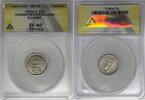 Kanada 10 Cents 1944-C Canada-Newfoundland ANACS XF 40 Details Cleaned W4 -