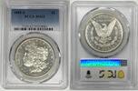 USA Dollar 1881-S Morgan Silver PCGS MS 62 (21) A -