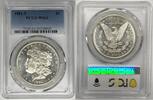 USA Dollar 1881-S Morgan Silver Proof Like OBV PCGS MS 63 (21) E -