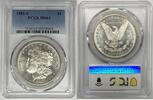 USA Dollar 1881-S Morgan Silver Proof Like OBV PCGS MS 63 (21) F -