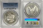 USA Dollar 1881-S Morgan Silver Proof Like OBV PCGS MS 63 (21) G -