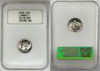 USA Roosevelt Dime 10c Coin NGC Fatty Sample Holder -