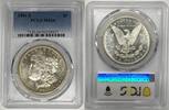 USA Dollar 1881-S Morgan Silver PCGS MS 64 (21) B -