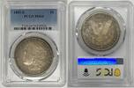USA Dollar 1881-S Morgan Silver Toned PCGS MS 64 (21) G -