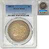 USA Dollar 1881-S Morgan Silver Toned PCGS MS 65 (40) M -