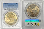 USA Dollar 1882-S Morgan Silver Toned PCGS MS 64 (40) B -
