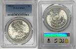 USA Dollar 1882-S Morgan Silver PCGS MS 64 (40) H -