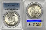 USA Dollar Morgan Silver PCGS MS 62 (36) B -