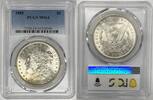 USA Dollar Morgan Silver PCGS MS 64 (36) D -