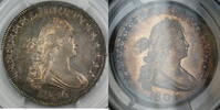 USA Bust Half Dollar Draped Coin PCGS MS-64 GEM O-123 finest known INCREDIBLE -