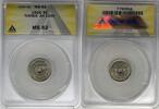 Weltmünzen 5 Centimes Tunisia Coin ANACS MS 62 W7 -
