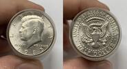 USA Half Dollar 1985-D Kennedy BU/UNC Roll-20 Coins -