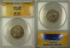 USA 25c Coin ANACS VF-30 Details Cleaned Capped Bust Quarter 1831 ANACS VF-30 Details Cleaned