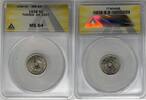 Weltmünzen 5 Centimes 1938 Tunisia Coin AH ANACS MS 64 W7 -