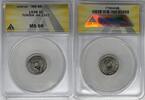 Weltmünzen 5 Centimes 1938 Tunisia Coin AH ANACS MS 66 W7 B -