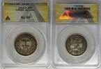 Weltmünzen 2 Francs 1916-A Tunisia Coin AH 1335 ANACS AU 50 W7 -