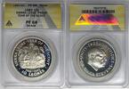 Weltmünzen 10 Leones Sierra Leone Proof Coin ANACS PR 68 DCAM W5 -