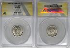 Weltmünzen 6 Pence South Africa ANACS MS 65 W5 -
