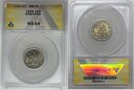 Weltmünzen 10 Centavos Argentina Coin ANACS MS 64 W6 -